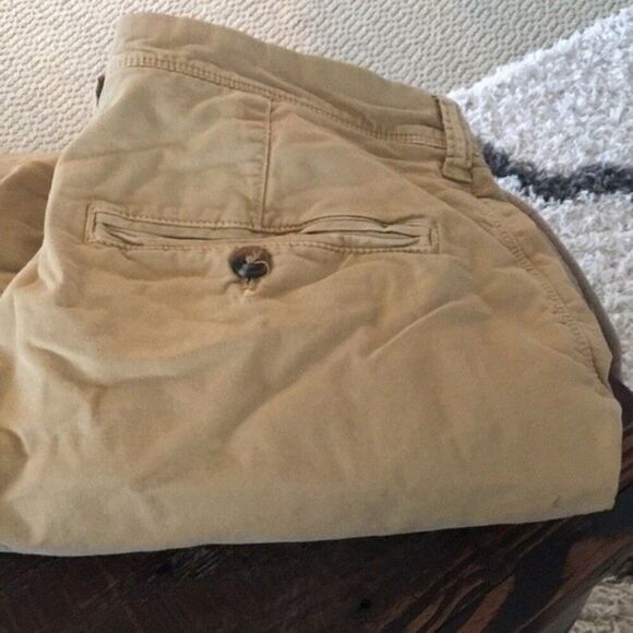 American Eagle next level flex shorts men’s 28 youth khaki tan aeo pocket - Picture 4 of 16